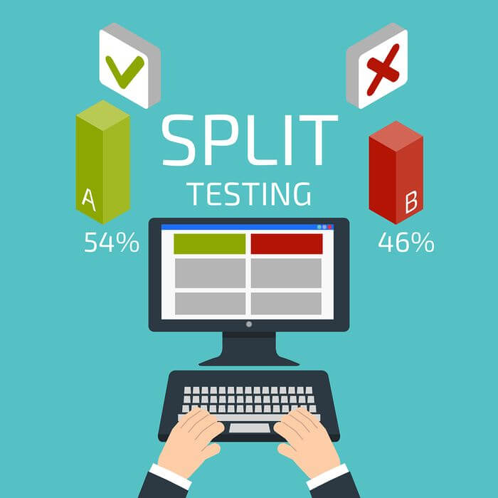 split test your website
